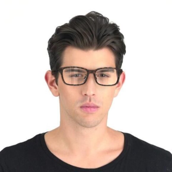 Burberry BE2362D 3001 Eyeglasses Black 55mm Rectangle Frame - Picture 3 of 11